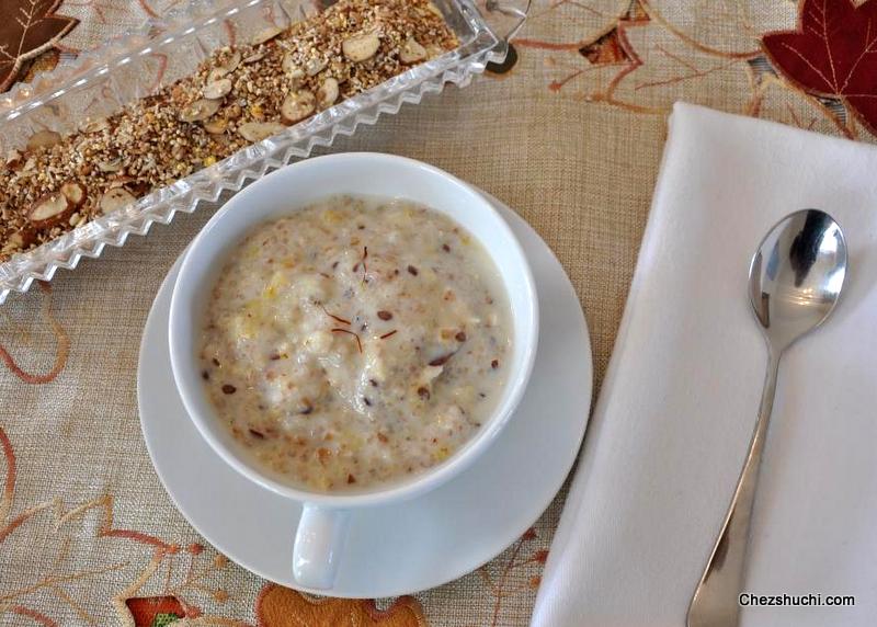 7 grains cereal porridge